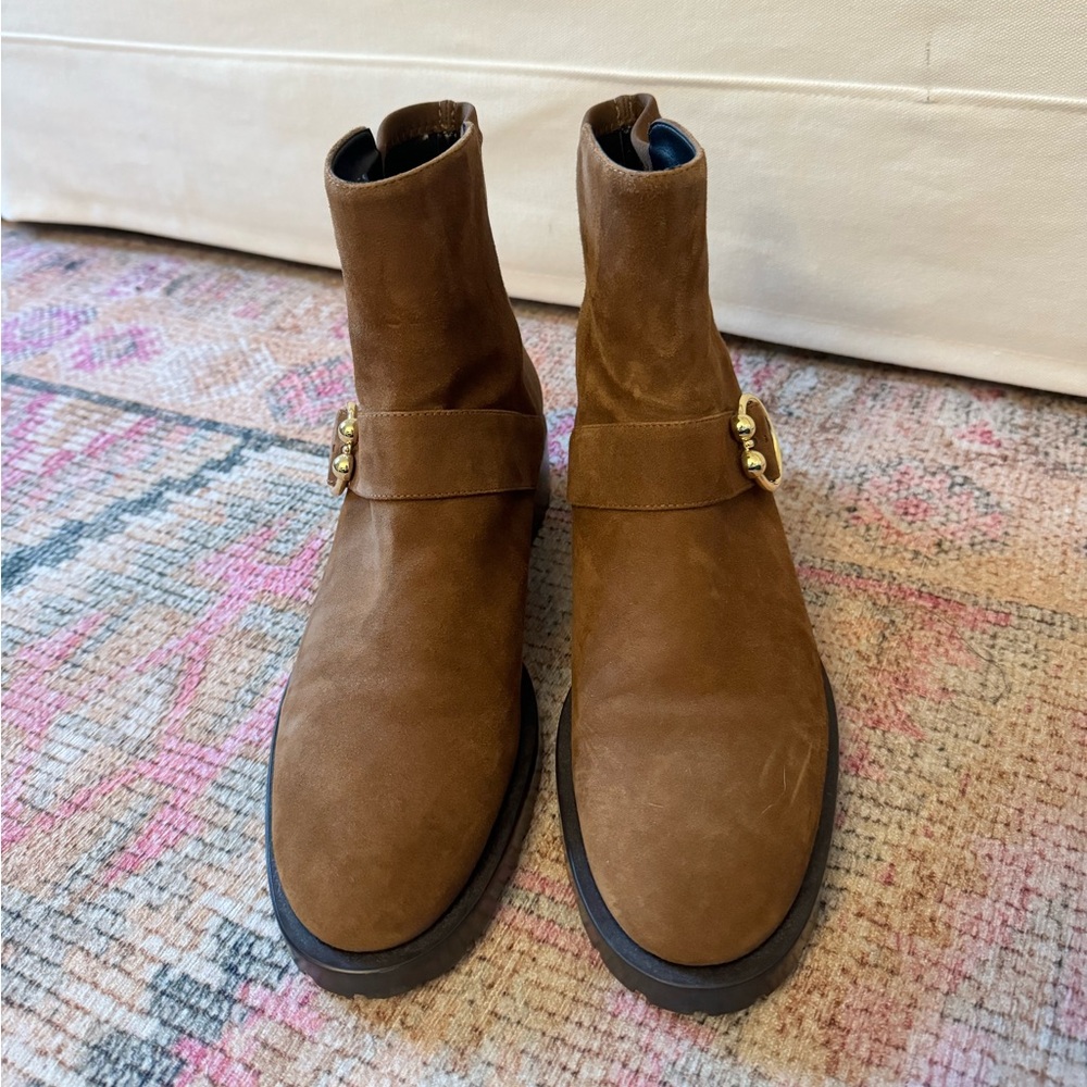 Stuart Weitzman Luxering Booties - image 3